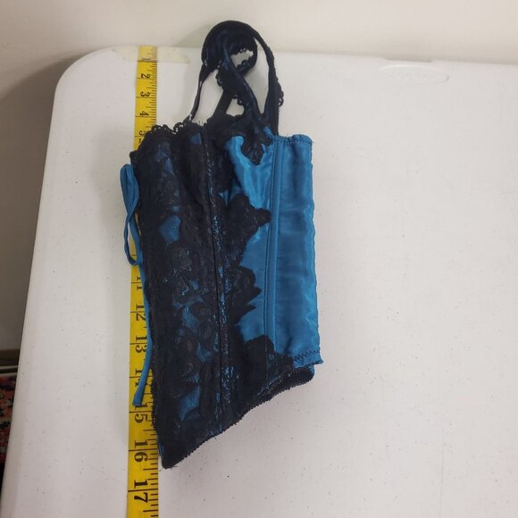 Fredricks Of Hollywood Womens Fairy Grunge Corset Size 34 Whimsigoth Boning - Picture 7 of 9